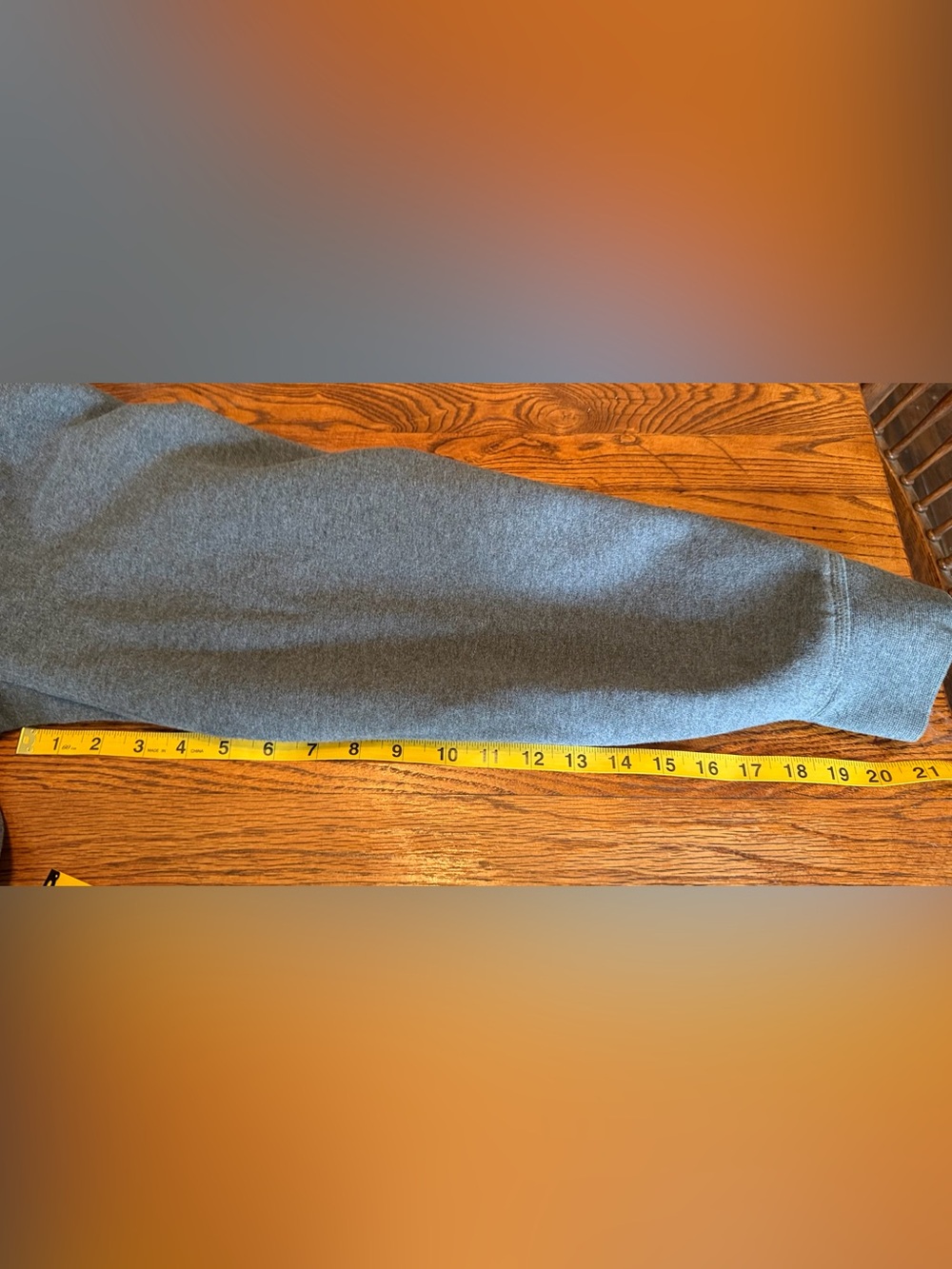 L.L.Bean Katahdin Iron Works Sherpa Lined Full Zip Hoodie Steel Blue XL Tall - Picture 9 of 9